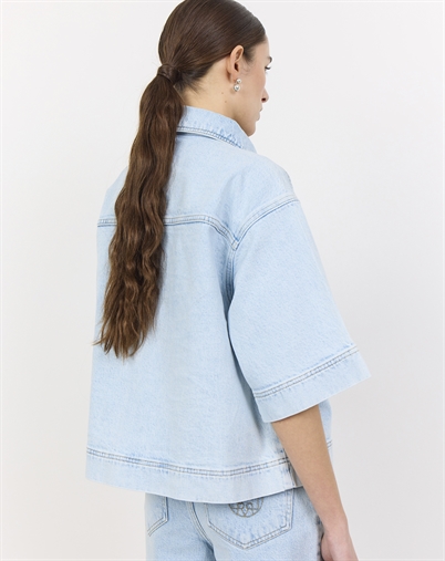 Leveté Room - Kosa 11 Skjorte - Breezy Blue